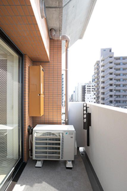 グランパークときわのバルコニー