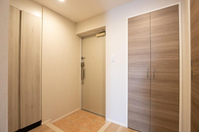 グランパークときわの玄関