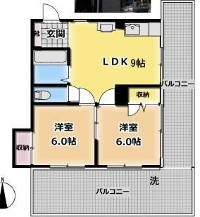 グリーンハイムの間取り