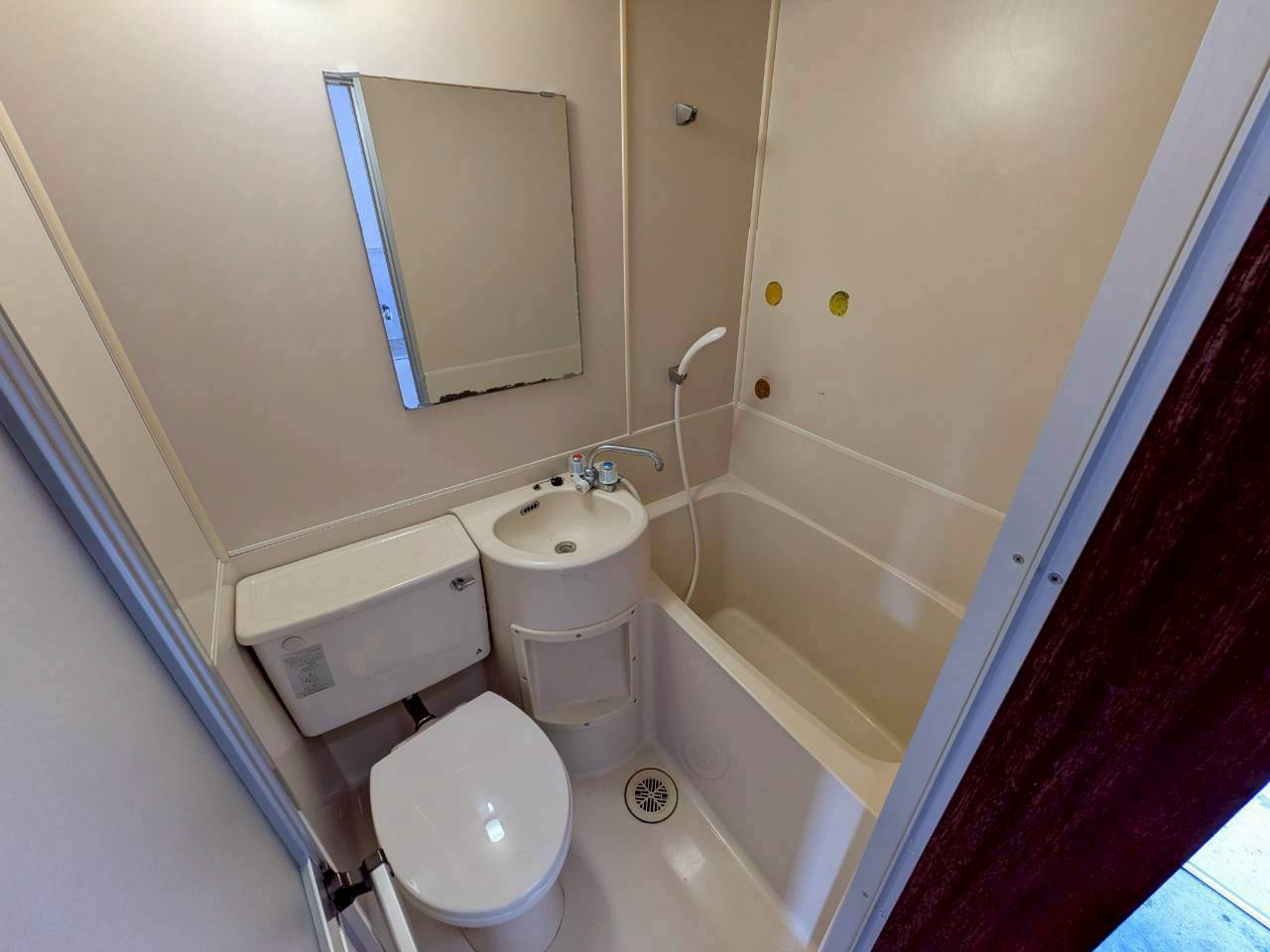 コーポルミネの浴室