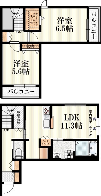 アルコーブ南荻窪の間取り|★南向き