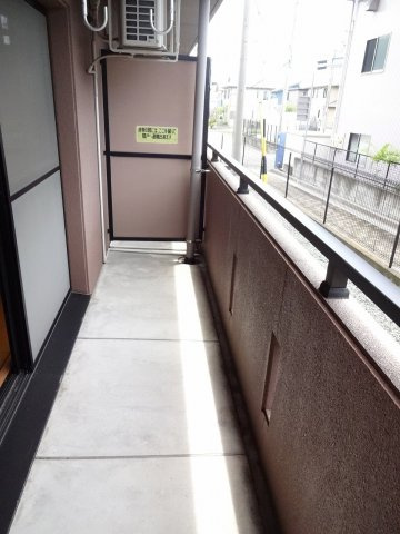 ブラウニーのバルコニー