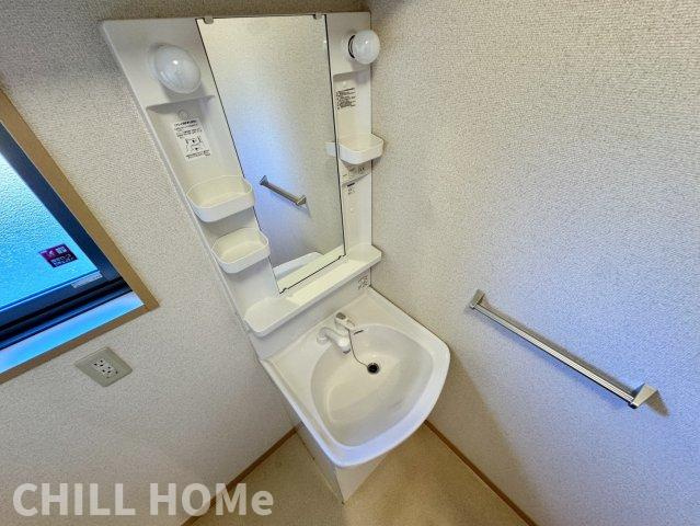 クレシェンテAの洗面所|他社様掲載物件もまとめてご紹介、ご案内可能です(^^)/