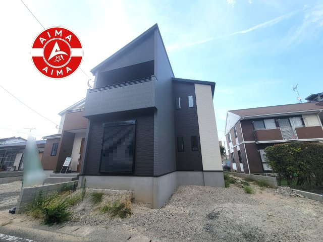 春日市須玖南5丁目第2-2棟（2号棟）の外観|デザイン性のある外観です。