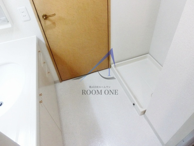 デュエット北千住クレアの設備|洗濯機置き場です。