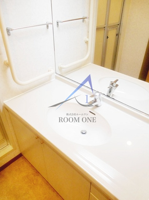 デュエット北千住クレアの洗面所|洗面台です。