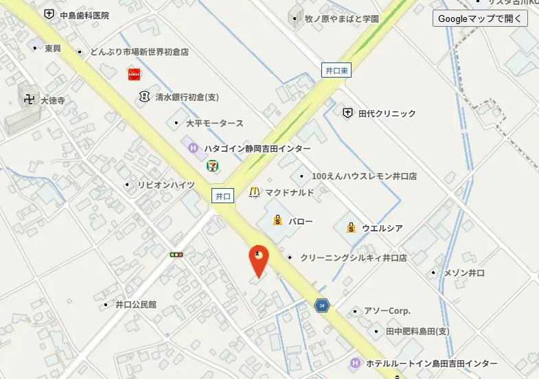 メルベーユⅡの地図