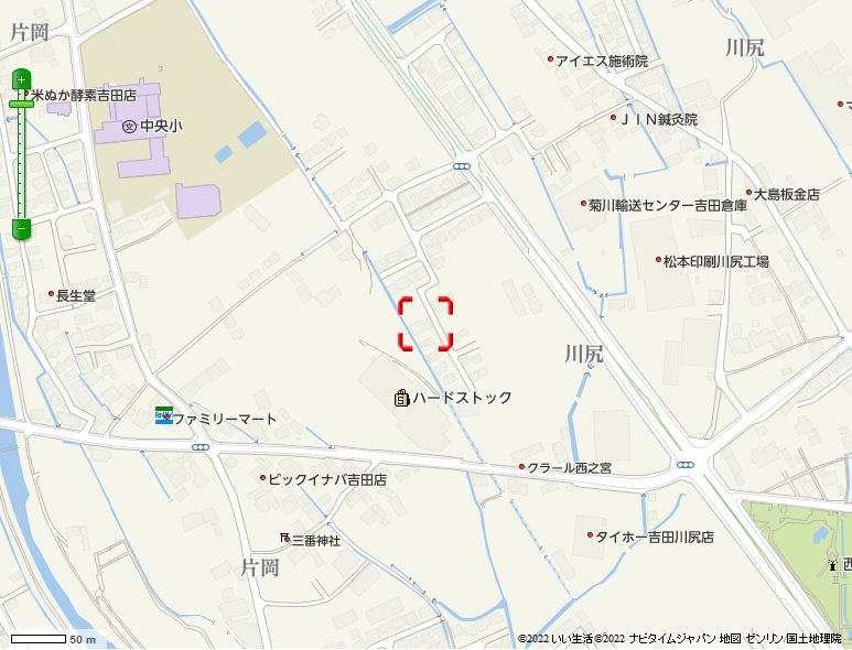 フロールの地図