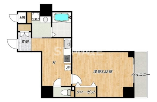 ニューキャピタルビルの間取り|間取図！