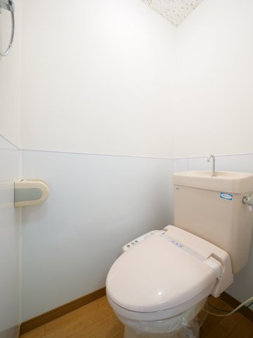 あるふぁⅡのトイレ|※写真は別の部屋のものです。