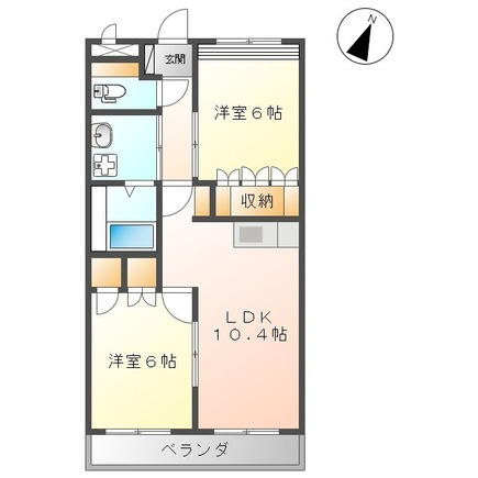 DAINTYの間取り