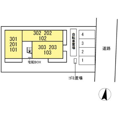 【区画図】 | D-ROOM桜馬場