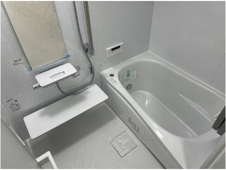 【水廻りキレイ】高知市桟橋通りアルファステイツ桟橋通りⅠ　中古マンションの浴室|清潔感のある水回り♪毎日気持ちよく使えます