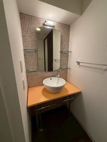 プライムアーバン堺筋本町の洗面所