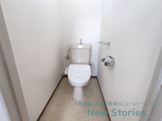 【トイレ】 | ロイヤルクレイン佐古 | コンパクトで使いやすいトイレです