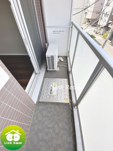 プレール・ドゥーク住吉Ⅲのバルコニー