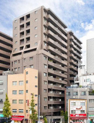 アルカーデンタワー入谷の外観