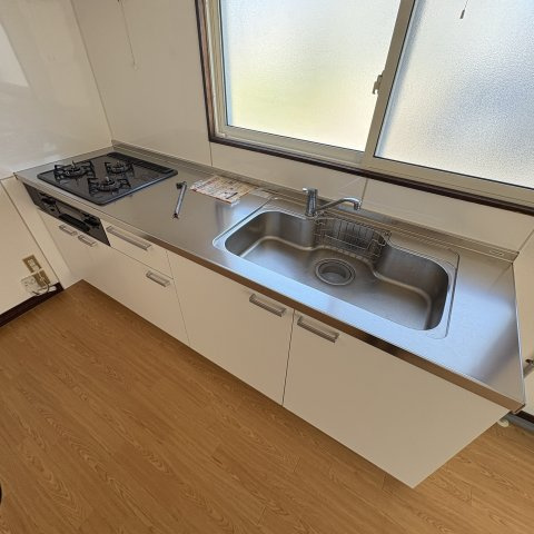 桜木ハイツ１号棟のキッチン