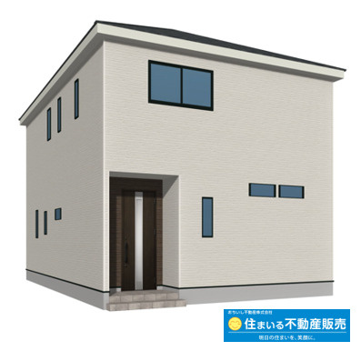福岡市南区屋形原第９　１号棟の外観パース