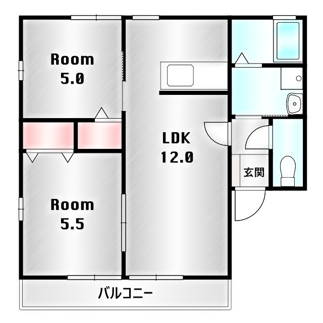 レトアフリーゼBの間取り|他社様掲載物件もまとめてご紹介、ご案内可能です(^^)/