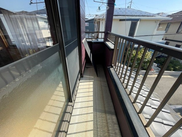 豊田市西中山町のバルコニー