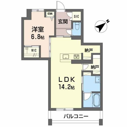 ベレオガーデンズ MiwaⅡの間取り
