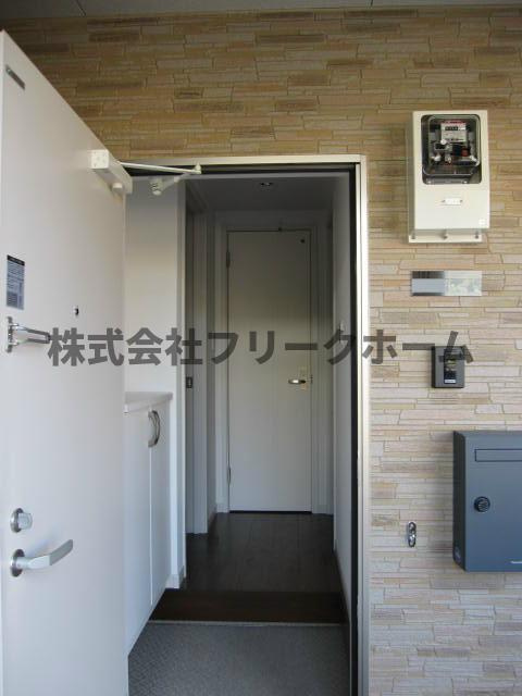 ソレアードの玄関