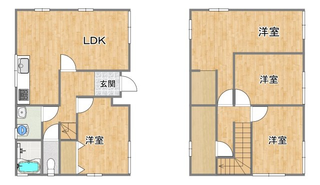 小郡光が丘の間取り
