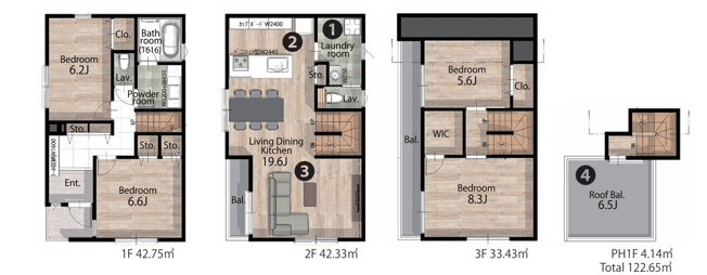 【間取り】 | 品川区戸越2丁目