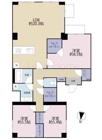 【間取り】 | ストークマンション目黒