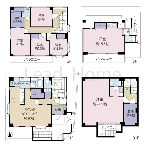 【間取り】 | 品川区東中延2丁目