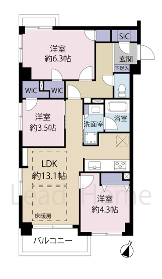 【間取り】 | サニーコート西小山