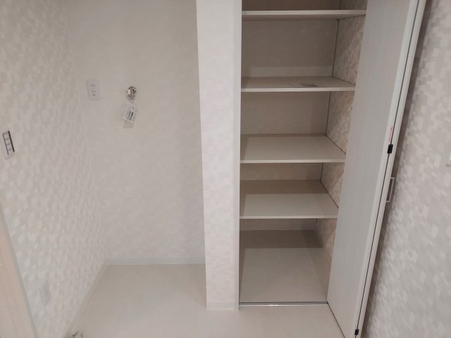 宝塚市山本西1丁目新築一戸建の洗面所|洗濯機置場・リネン庫