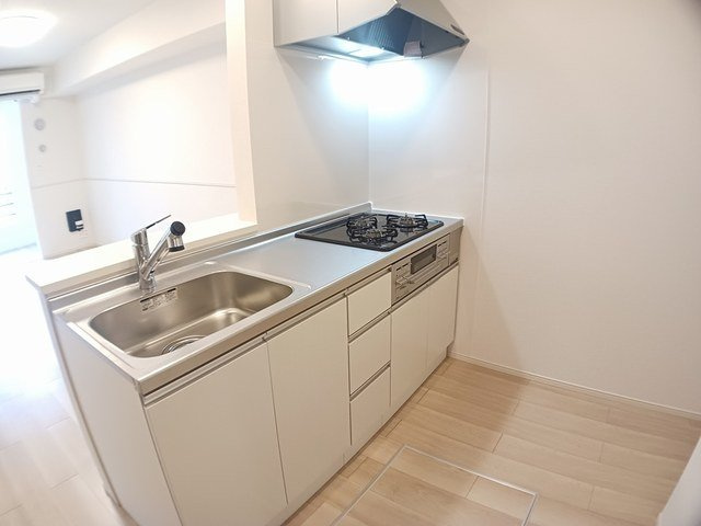 グランディールのキッチン|きれいなキッチンです