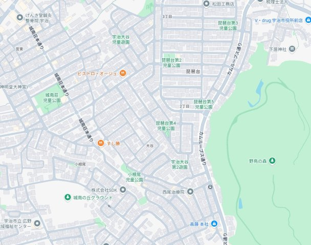 ★19(土)～23(祝)現地見学可能！★宇治市宇治大谷　ラスト1邸の地図