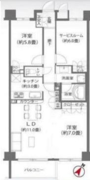 荒川区南千住６丁目の賃貸マンション