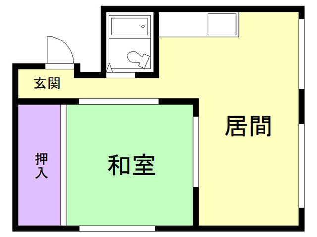 水元マンションの間取り