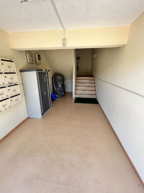 水元マンションのエントランス