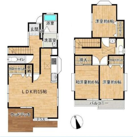 所沢市けやき台１丁目 中古戸建の画像