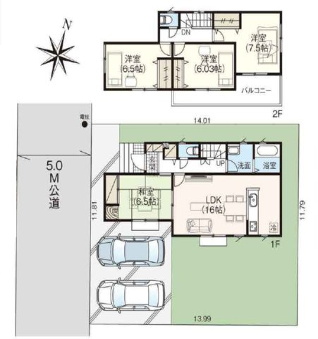 所沢市大字下富 中古戸建の画像
