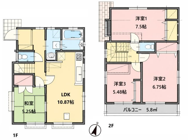 清瀬市下清戸一丁目中古戸建の画像