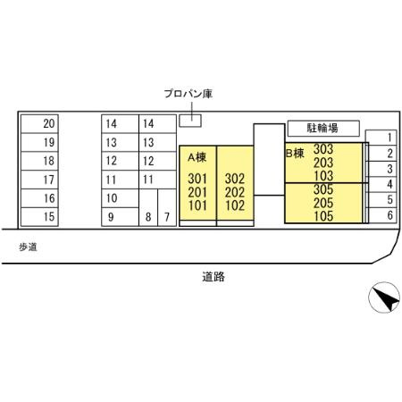 【区画図】