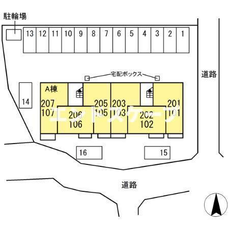 ピアニーの区画図|高崎、前橋エリアのお部屋探しはエンドスケープまで！お客様の理想お聞かせ下さい♪
