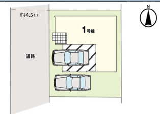 福岡市小戸５期　１号棟の区画図