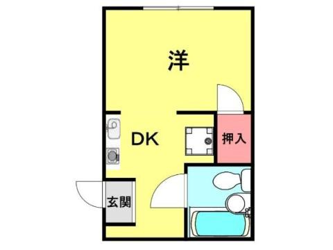 サンライフマンションの間取り