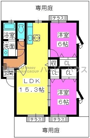 【間取り】 | もくせい館