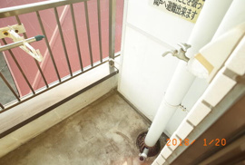 洗濯機置き場