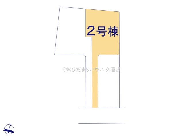 白岡市白岡7期　新築一戸建て　02　リーブルガーデンの区画図|全3棟