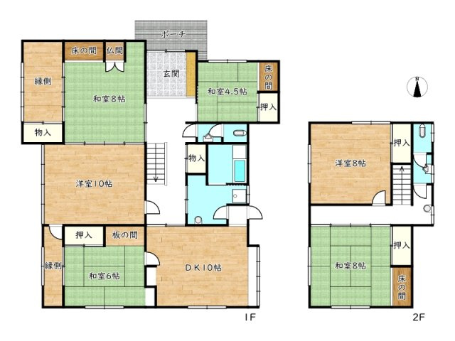 【間取り】 | 姫路市大寿台２丁目／中古戸建