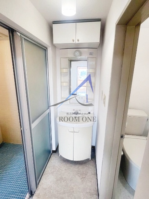 サクラハイツの洗面所|洗面台です。